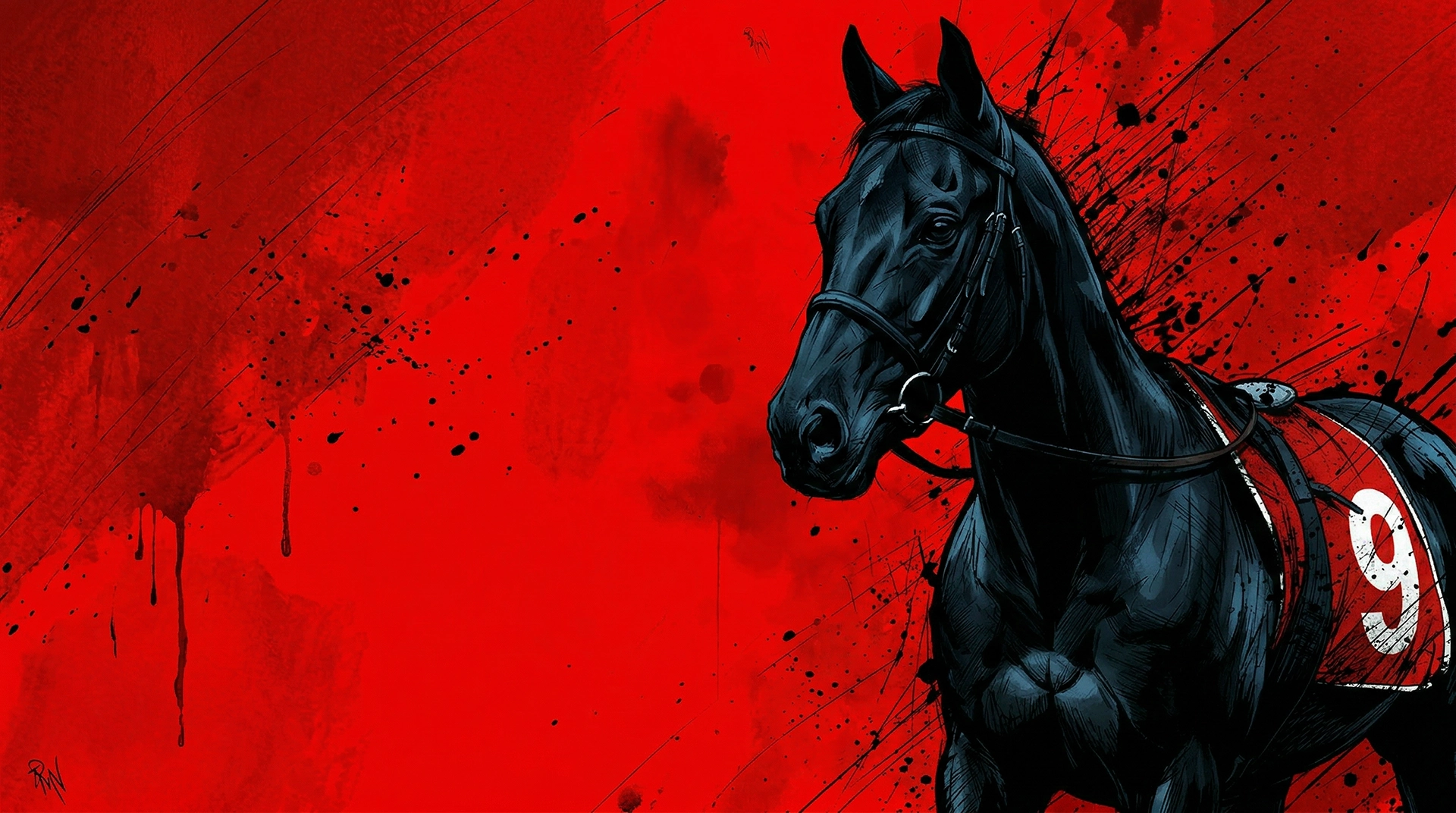 Sketch horse style