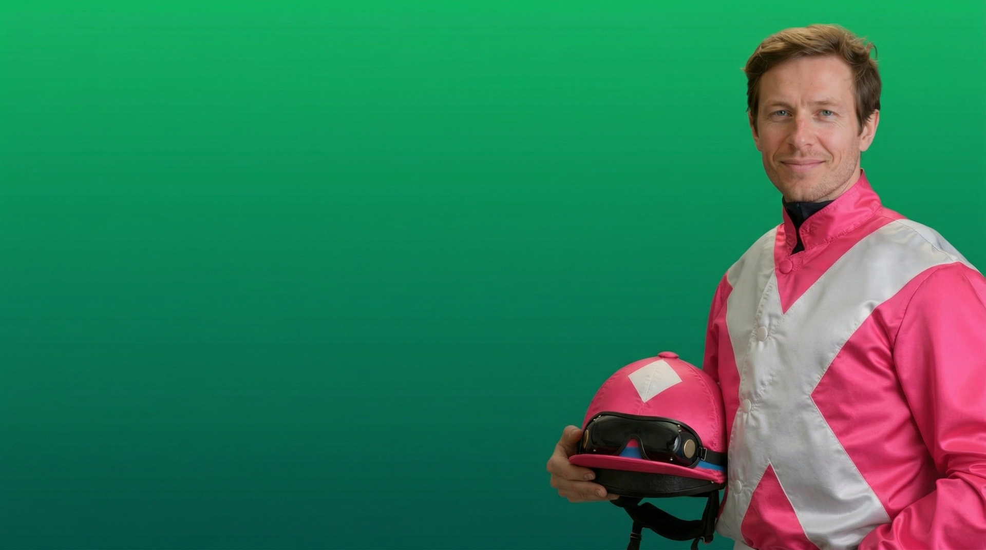 Green jockey