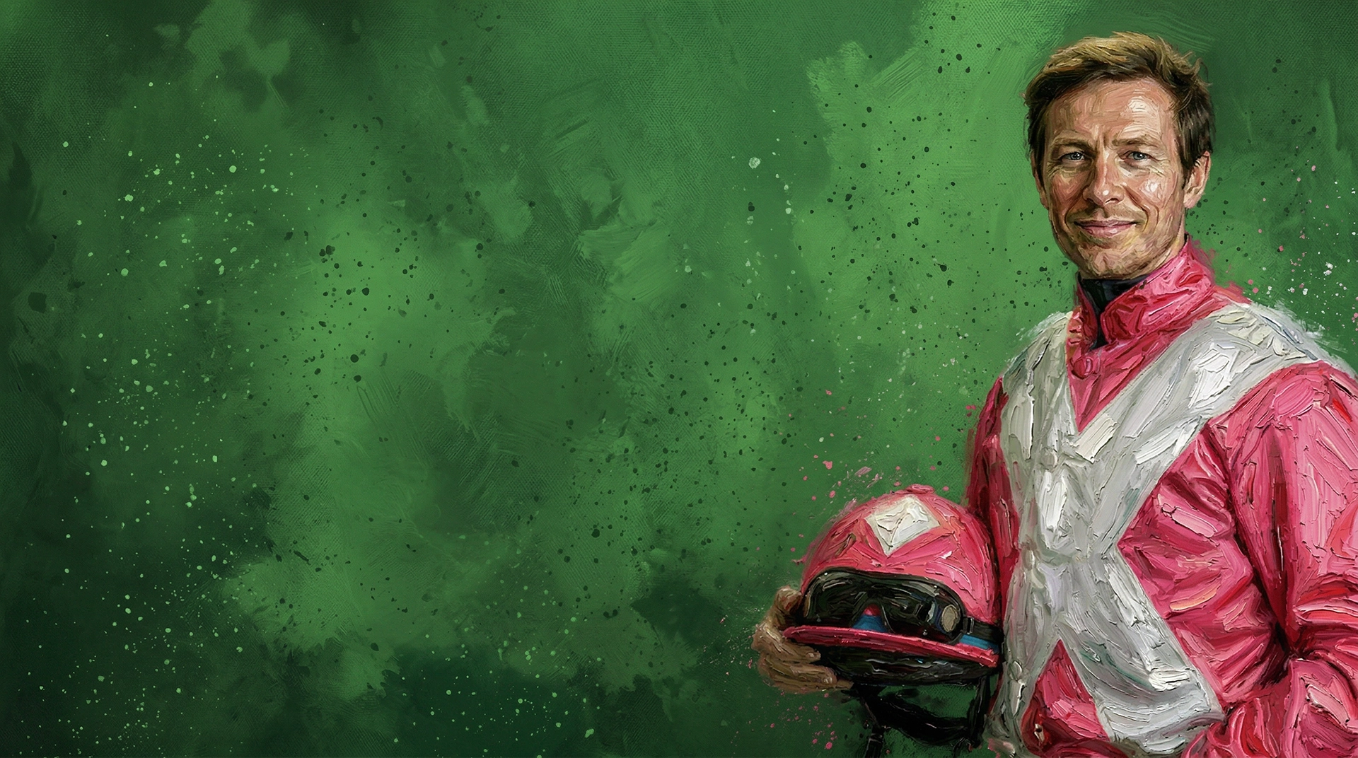 Illustrated jockey