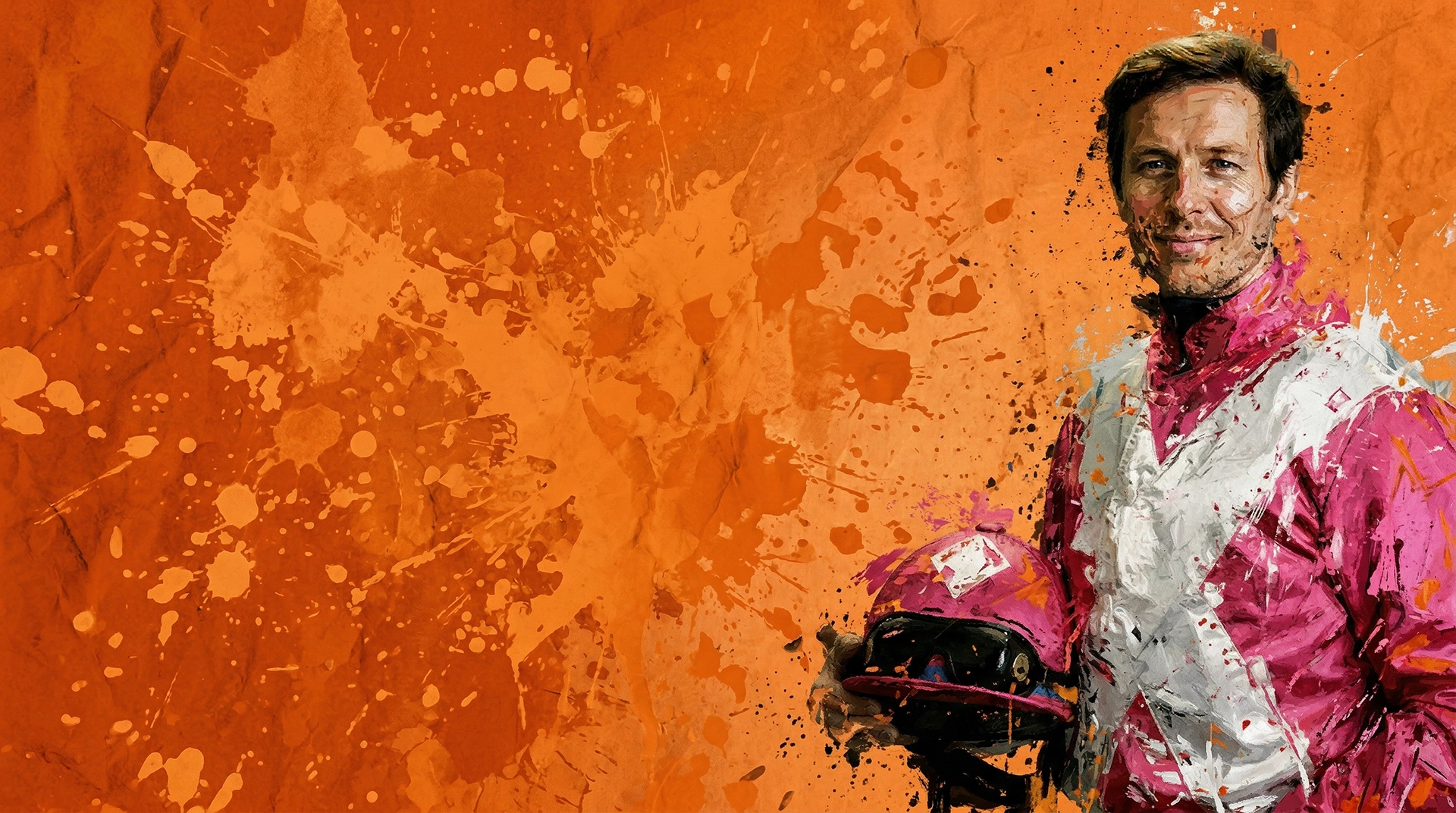Painted jockey
